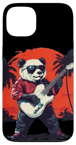 Palmen-Panda mit cooler E-Gitarre und Sonnenbrille Hülle für iPhone 13 Palmen-Panda mit cooler E-Gitarre und Sonnenbrille Hülle für iPhone 13 von Rocking Panda