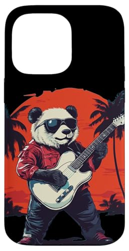 Palmen-Panda mit cooler E-Gitarre und Sonnenbrille Hülle für iPhone 14 Pro Max Palmen-Panda mit cooler E-Gitarre und Sonnenbrille Hülle für iPhone 14 Pro Max von Rocking Panda