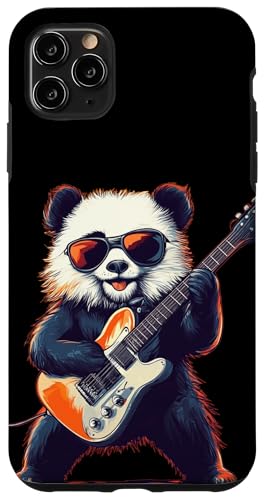 Panda mit elektrischem Swagger und Saiten Outfit Hülle für iPhone 11 Pro Max Panda mit elektrischem Swagger und Saiten Outfit Hülle für iPhone 11 Pro Max von Rocking Panda