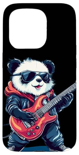 Rock On mit diesem gitarrenliebenden Panda Hülle für iPhone 15 Pro Rock On mit diesem gitarrenliebenden Panda Hülle für iPhone 15 Pro von Rocking Panda