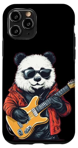 Süßer Rock Panda mit E-Gitarre Kostüm für Pandas Hülle für iPhone 11 Pro Süßer Rock Panda mit E-Gitarre Kostüm für Pandas Hülle für iPhone 11 Pro von Rocking Panda