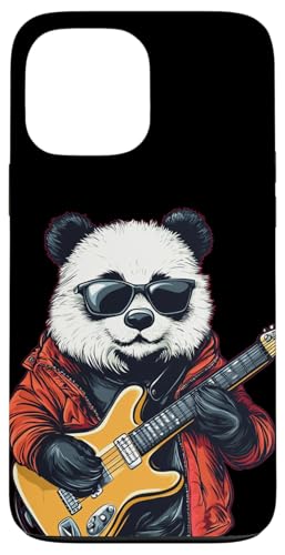 Süßer Rock Panda mit E-Gitarre Kostüm für Pandas Hülle für iPhone 13 Pro Max Süßer Rock Panda mit E-Gitarre Kostüm für Pandas Hülle für iPhone 13 Pro Max von Rocking Panda