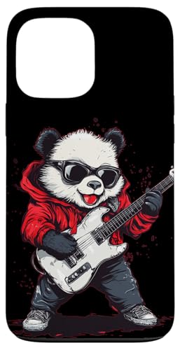 Tolles Panda mit coolem E-Gitarrenkostüm Hülle für iPhone 13 Pro Max Tolles Panda mit coolem E-Gitarrenkostüm Hülle für iPhone 13 Pro Max von Rocking Panda