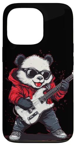 Tolles Panda mit coolem E-Gitarrenkostüm Hülle für iPhone 13 Pro Tolles Panda mit coolem E-Gitarrenkostüm Hülle für iPhone 13 Pro von Rocking Panda