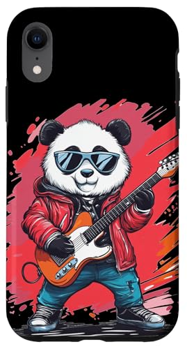 Tolles Rockstar Panda Kostüm mit E-Gitarre Hülle für iPhone XR Tolles Rockstar Panda Kostüm mit E-Gitarre Hülle für iPhone XR von Rocking Panda