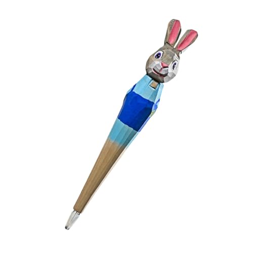 Rockreyoa Holzschnitzstift Neuheit Nachfüllbare Schreibstifte Süße Blumenstifte Handgefertigte Schreibstifte Blumenschreibstifte Holz Kreativer Gelstift Bürobedarf Stifte Für Büro Blue Bunny Rockreyoa Holzschnitzstift Neuheit Nachfüllbare Schreibstifte Süße Blumenstifte Handgefertigte Schreibstifte Blumenschreibstifte Holz Kreativer Gelstift Bürobedarf Stifte Für Büro Blue Bunny von Rockreyoa