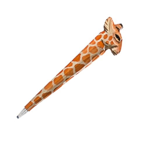 Rockreyoa Holzschnitzstift Neuheit Nachfüllbare Schreibstifte Süße Blumenstifte Handgefertigte Schreibstifte Blumenschreibstifte Holz Kreativer Gelstift Bürobedarf Stifte Für Büro Giraffe Rockreyoa Holzschnitzstift Neuheit Nachfüllbare Schreibstifte Süße Blumenstifte Handgefertigte Schreibstifte Blumenschreibstifte Holz Kreativer Gelstift Bürobedarf Stifte Für Büro Giraffe von Rockreyoa