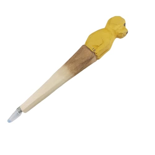 Rockreyoa Holzschnitzstift Neuheit Nachfüllbare Schreibstifte Süße Blumenstifte Handgefertigte Schreibstifte Blumenschreibstifte Holz Kreativer Gelstift Bürobedarf Stifte Für Büro Gold Retriever Rockreyoa Holzschnitzstift Neuheit Nachfüllbare Schreibstifte Süße Blumenstifte Handgefertigte Schreibstifte Blumenschreibstifte Holz Kreativer Gelstift Bürobedarf Stifte Für Büro Gold Retriever von Rockreyoa