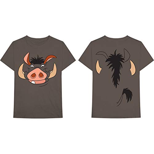 T-Shirt # M Unisex Brown # Lion King Pumbaa von Rocks-off