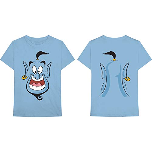 T-Shirt # Xl Unisex Blue # Aladdin Genie von Rocks-off