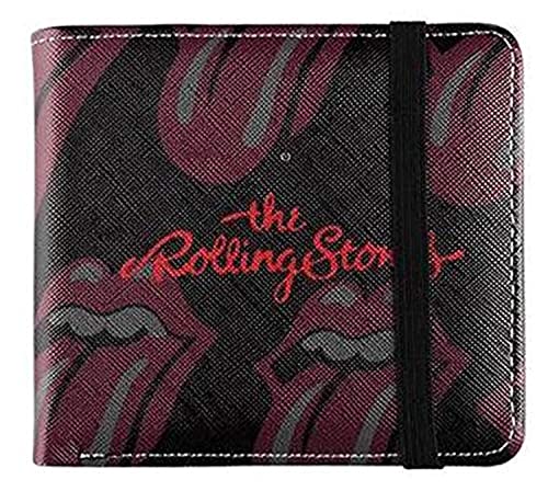 The Rolling Stones Wallet - Logo, Reiseaccessoire – Bi-Fold-Geldbörse, , [Vinyl LP] von Rocksax