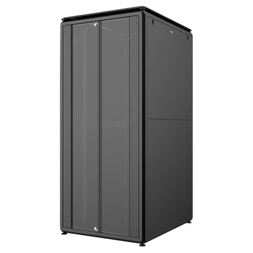Rockstable 42HE 19 Zoll 800x1000x2027mm (BxTxH) Serverschrank | Netzwerkschrank Glastür - Premium Line von Rockstable