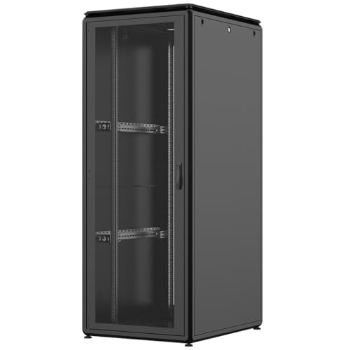 Rockstable 42HE 19 Zoll 800x1000x2027mm (BxTxH) Serverschrank | Netzwerkschrank perforierte Tür - Premium Line von Rockstable