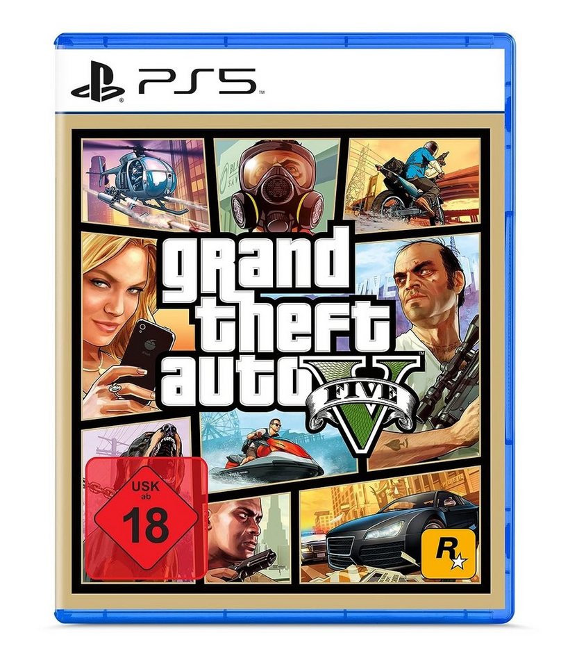 Grand Theft Auto 5 - GTA V PlayStation 5, PS5 von Rockstar Games