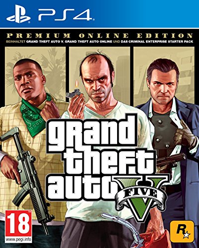 Grand Theft Auto V - Premium Edition [AT-PEGI] - [PlayStation 4] von Rockstar Games