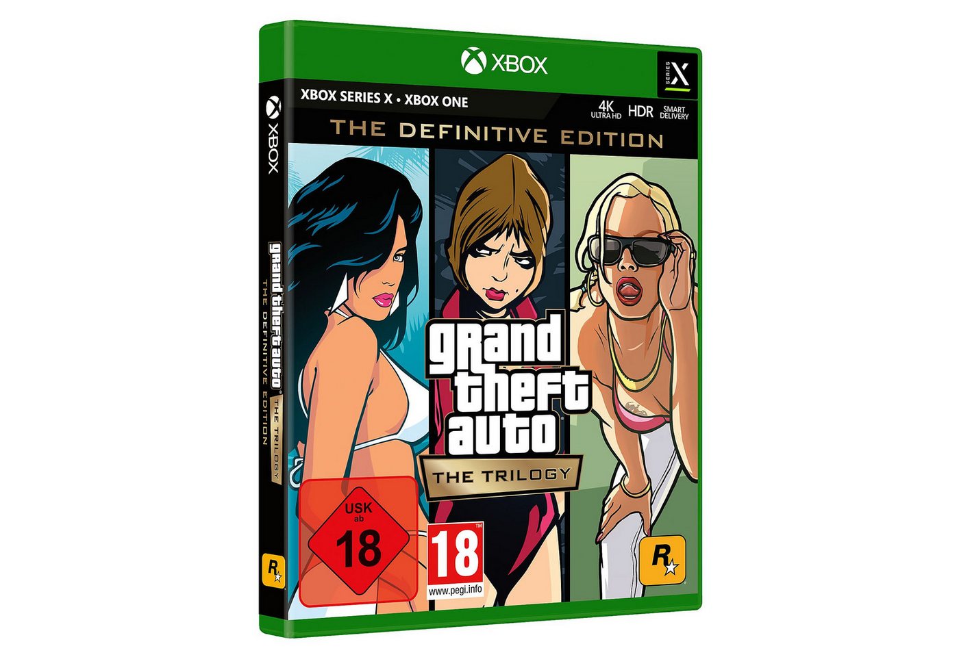 Grand Theft Auto: The Trilogy (GTA 3 + Vice City + San Andreas) Xbox One, Xbox One X, Xbox Series X von Rockstar Games