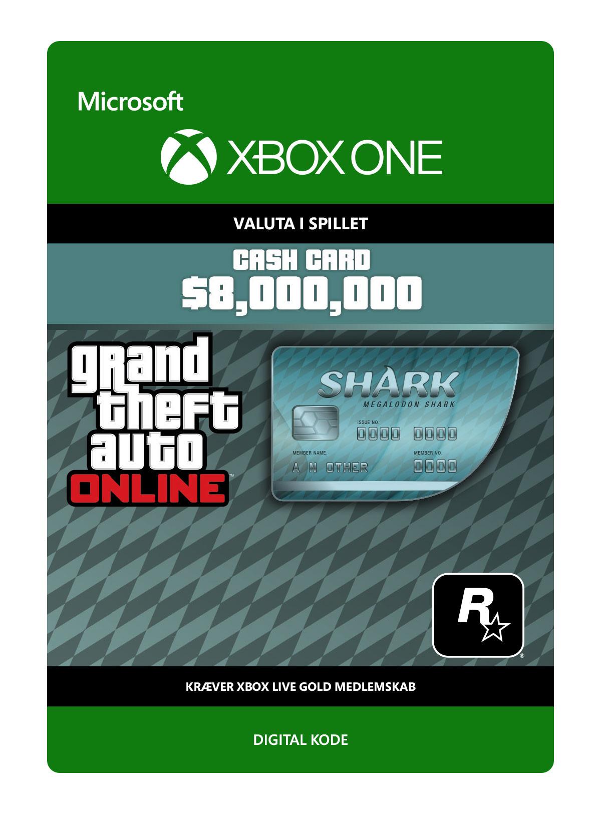 Megalodon Shark Card GTA Online Megalodon Shark Card GTA Online von Rockstar