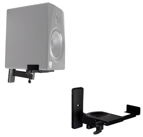 Rockville rhsb8 Wand Mount Swivel Home Theater Bücherregal Lautsprecher Klammern (Paar) von Rockville