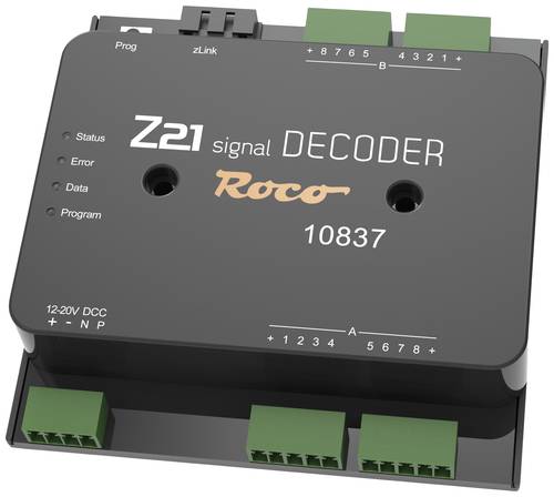 Roco 10837 Z21signal DECODER Schaltdecoder Baustein Roco 10837 Z21signal DECODER Schaltdecoder Baustein von Roco