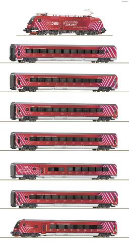 Roco 5500002 H0 8er-Set Railjet 100 Jahre der ÖBB von Roco