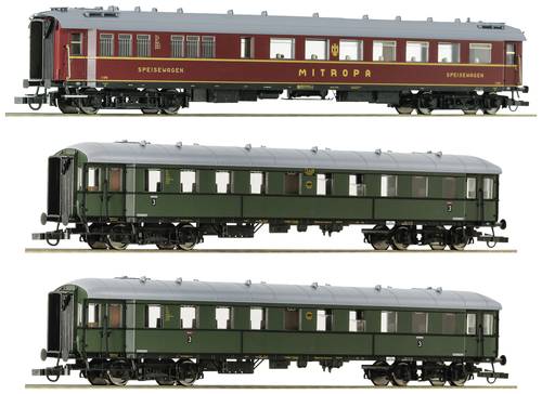 Roco 6200057 H0 3er-Set 2: „Zwickauer Traditionszug“ der DR WR4ü, 3. Klasse C4ü von Roco