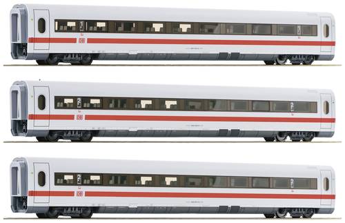 Roco 74030 H0 3er-Set Zwischenwagen ICE 1 Redesign 2005 der DB-AG 1.Klasse Gattung Avmz 801.0, 2.Kla Roco 74030 H0 3er-Set Zwischenwagen ICE 1 Redesign 2005 der DB-AG 1.Klasse Gattung Avmz 801.0, 2.Kla von Roco