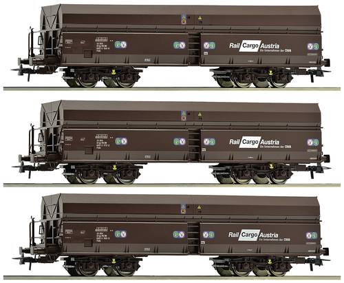 Roco 77019 H0 3er-Set Selbstentladewagen der ÖBB von Roco