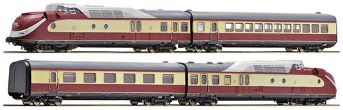 Roco 7720002 H0 4er-Set Gasturbinentriebzug BR 602 der DB von Roco