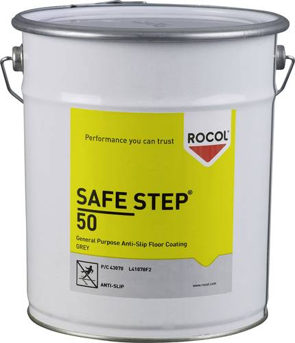 Rocol RS43070 SAFE STEP 50 Bodenbeschichtung 5l Grau von Rocol