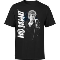 Rod Stewart Poster Herren T-Shirt - Schwarz - 3XL von Rod Stewart