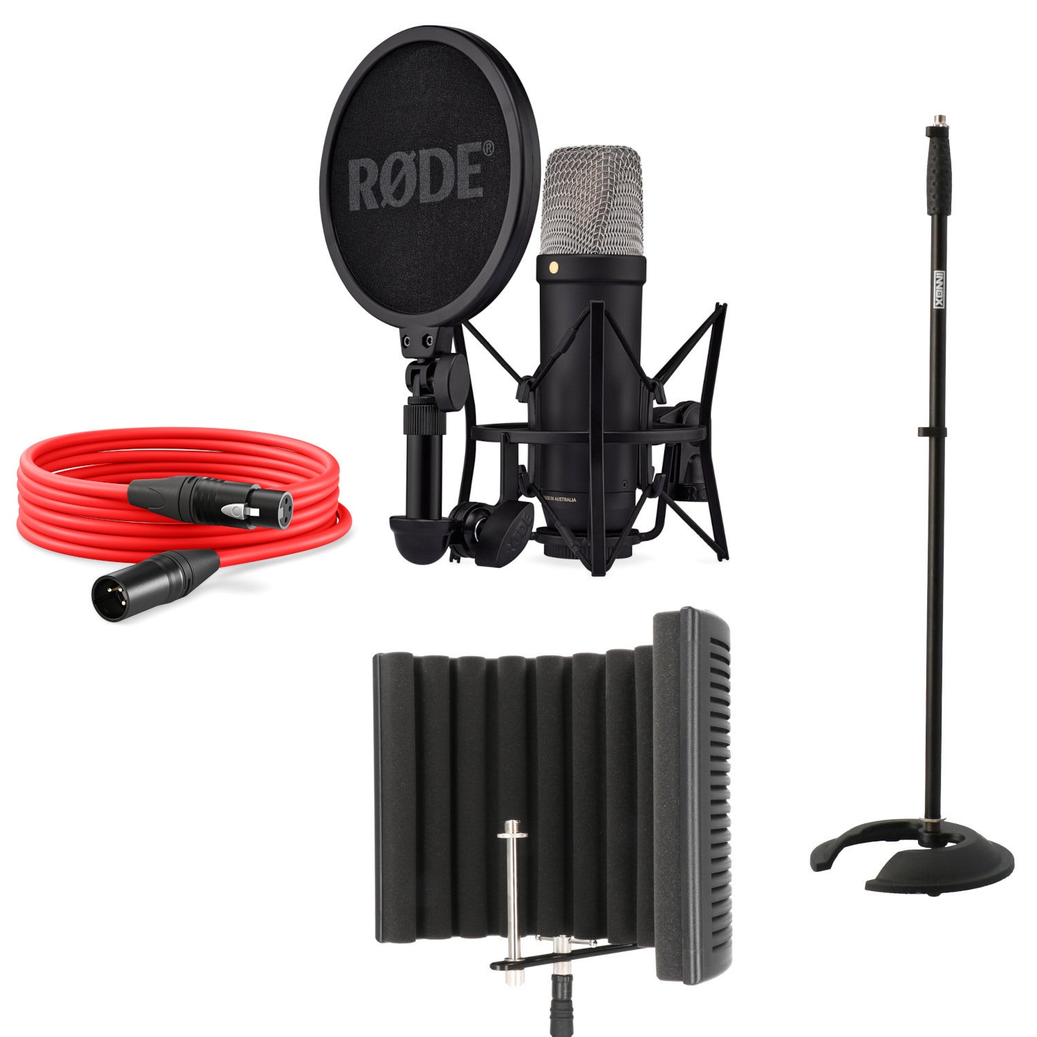 Rode NT1 5th Gen Black - BAX Advised Studio Vocal Bundle Rode NT1 5th Gen Black - BAX Advised Studio Vocal Bundle von Rode