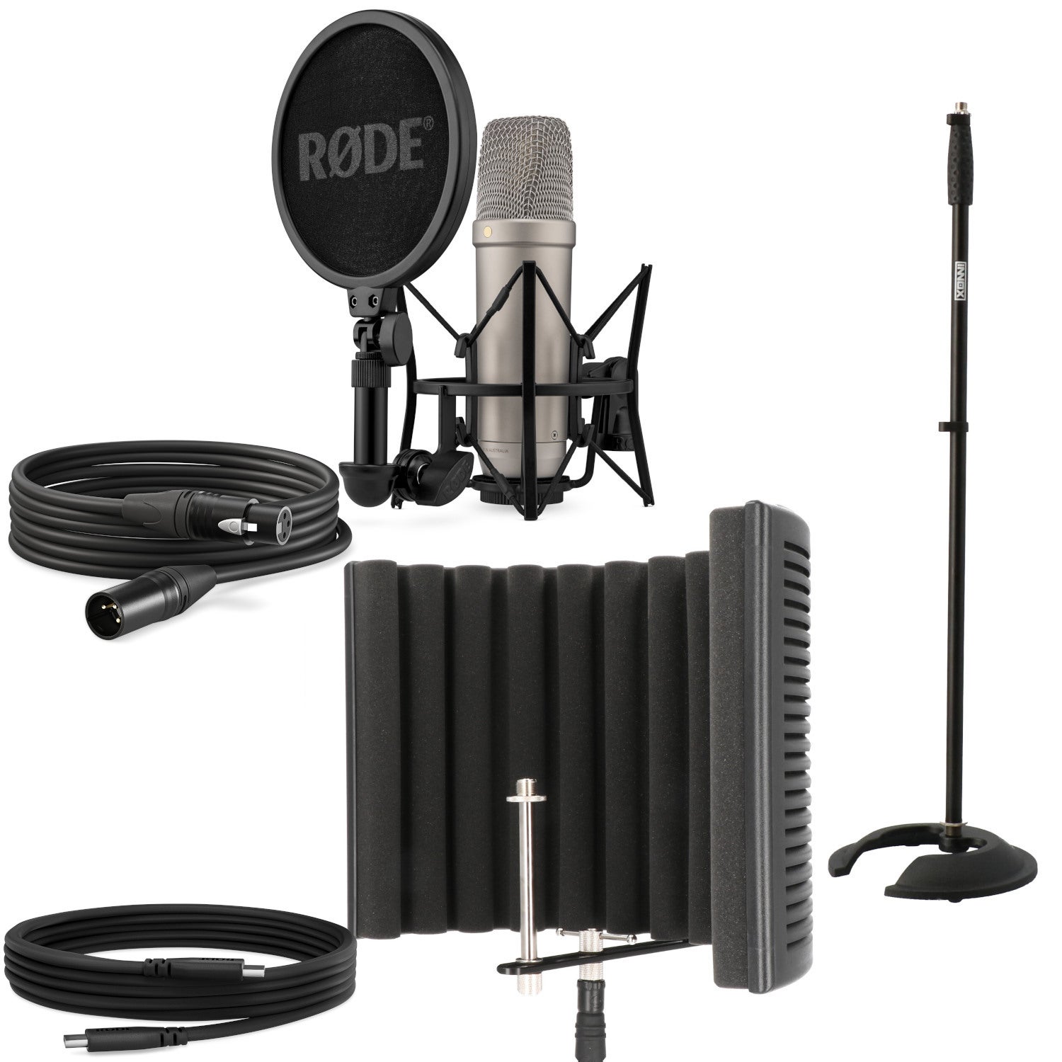 Rode NT1 5th Gen Silver - BAX Advised Studio Vocal Bundle Rode NT1 5th Gen Silver - BAX Advised Studio Vocal Bundle von Rode