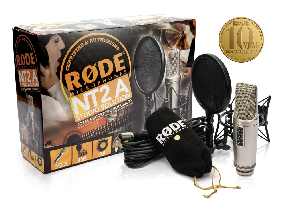 Rode NT2-A Complete Studio Solution Set inkl. Stativ von Rode