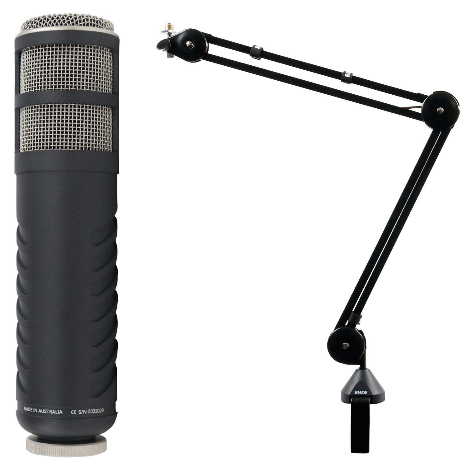 Rode Procaster Radio Microphone + PSA1 Broadcast Arm von Rode
