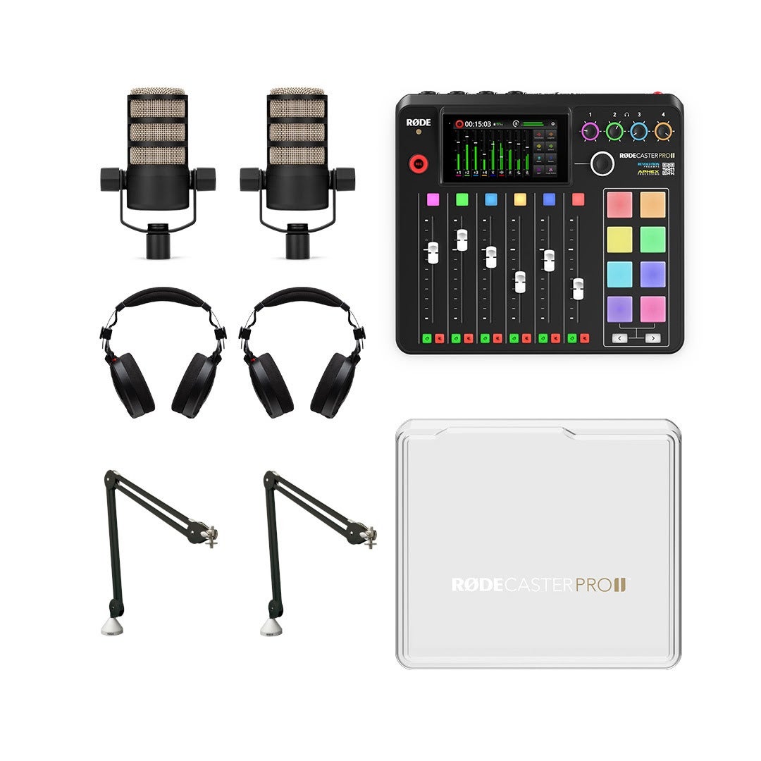 Rode RODECaster Pro 2 + 2-Person Bundle Rode RODECaster Pro 2 + 2-Person Bundle von Rode