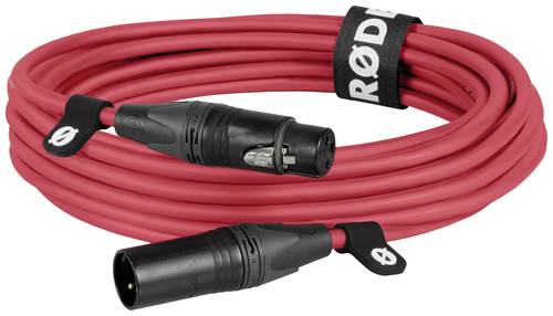 Rode XLR6M-R XLR Verbindungskabel Rot von Rode