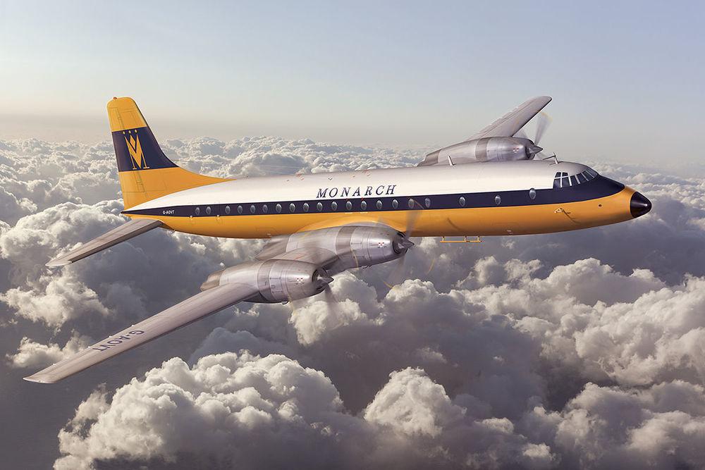 Bristol 175 Britannia Monarch Airlines Bristol 175 Britannia Monarch Airlines von Roden