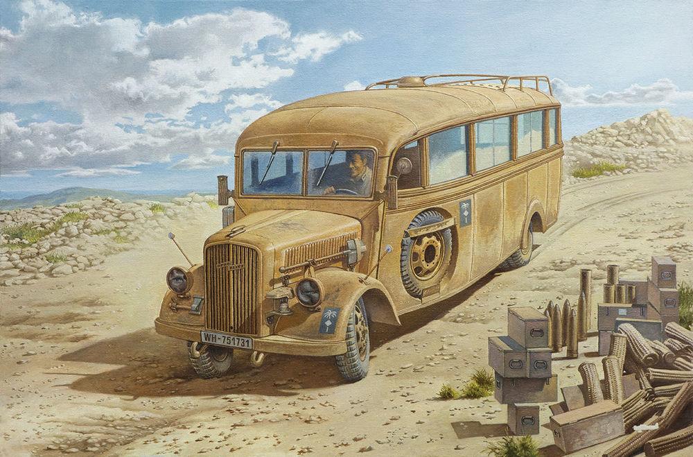 Opel Blitz 3.6-47 Omnibus model W39 Lude Ludewig built, late version Opel Blitz 3.6-47 Omnibus model W39 Lude Ludewig built, late version von Roden