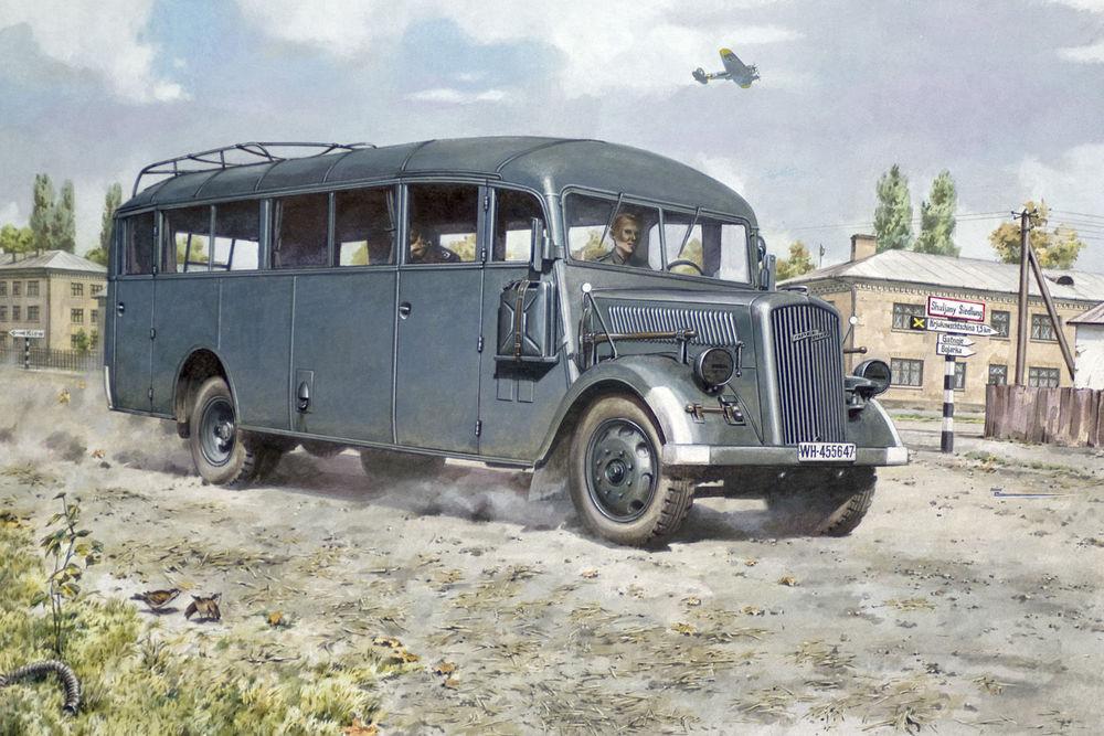 Opel Blitz Bus 3.6-47 type W39 Ludewig von Roden