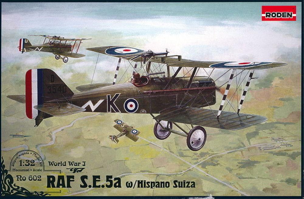 RAF S.E.5a w/Hispano Suiza von Roden