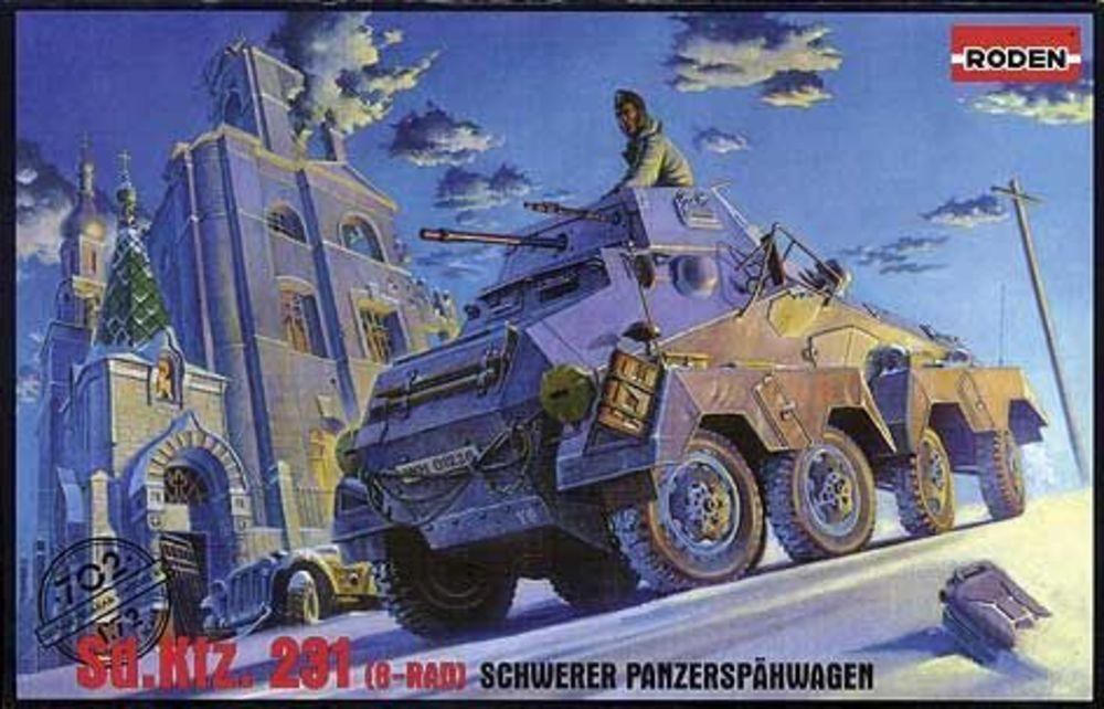 Sd.Kfz. 231 Schwerer Panzerspähwagen von Roden