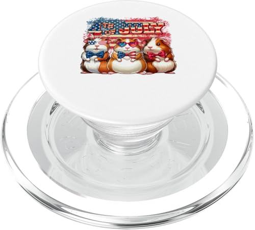 4. Juli US-Flagge Drei niedliche Meerschweinchen Sonnenbrille Besitzer PopSockets PopGrip für MagSafe 4. Juli US-Flagge Drei niedliche Meerschweinchen Sonnenbrille Besitzer PopSockets PopGrip für MagSafe von Rodent 4th Of July Costume