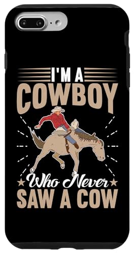 Ich bin ein Cowboy, der nie eine Kuh für Rodeo gesehen hat Hülle für iPhone 7 Plus/8 Plus Ich bin ein Cowboy, der nie eine Kuh für Rodeo gesehen hat Hülle für iPhone 7 Plus/8 Plus von Rodeo And Western Country Designs