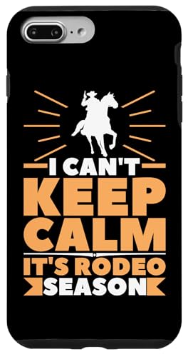 Ich kann nicht ruhig bleiben, es ist Rodeo-Saison Western Country Hülle für iPhone 7 Plus/8 Plus Ich kann nicht ruhig bleiben, es ist Rodeo-Saison Western Country Hülle für iPhone 7 Plus/8 Plus von Rodeo And Western Country Designs