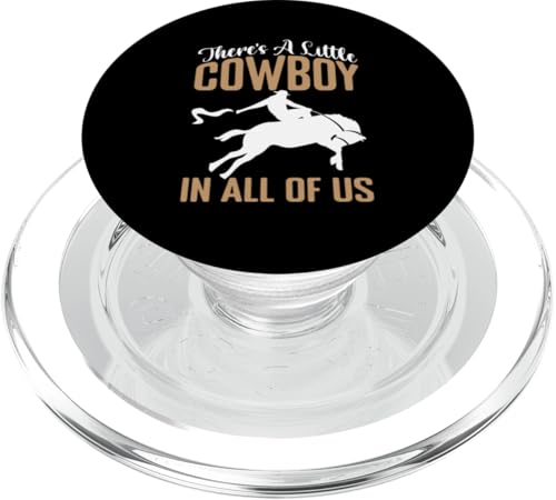 In jedem von uns steckt ein kleiner Cowboy für Rodeo PopSockets PopGrip für MagSafe In jedem von uns steckt ein kleiner Cowboy für Rodeo PopSockets PopGrip für MagSafe von Rodeo And Western Country Designs