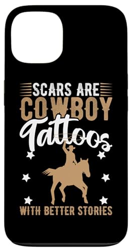 Narben sind Cowboy-Tattoos mit besseren Geschichten Hülle für iPhone 13 Narben sind Cowboy-Tattoos mit besseren Geschichten Hülle für iPhone 13 von Rodeo And Western Country Designs