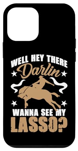 Nun, hey, Liebling, willst du mein Lasso sehen? Rodeo Hülle für iPhone 12 mini Nun, hey, Liebling, willst du mein Lasso sehen? Rodeo Hülle für iPhone 12 mini von Rodeo And Western Country Designs
