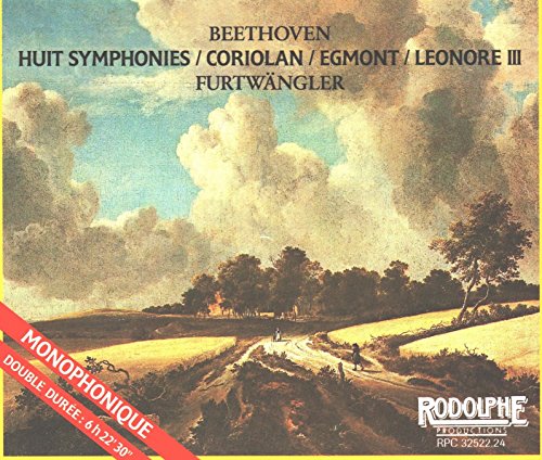 Beethoven - Symphonies 1, 3-9 + Ouvertures (3 CD) von Rodolphe