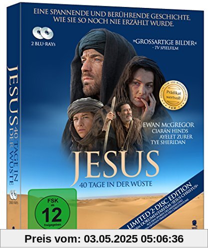 Jesus - 40 Tage in der Wüste [Blu-ray] (Prädikat Wertvoll) (2-Disc Set) von Rodrigo Garcia