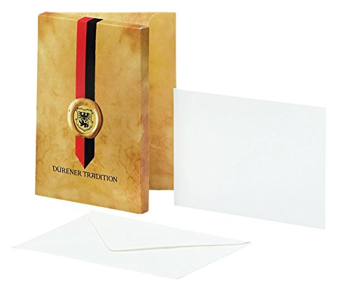 Rössler 22300401 - Kartenmappe DIN A6/C6, 25/25, Dürener Tradition, glatt von Rössler Papier